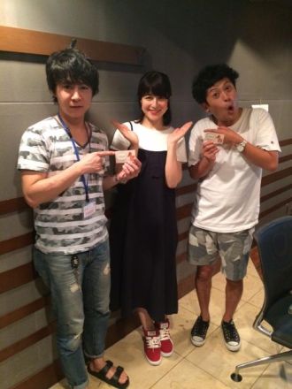 お笑いコンビ流れ星のお二人をお迎えしました！