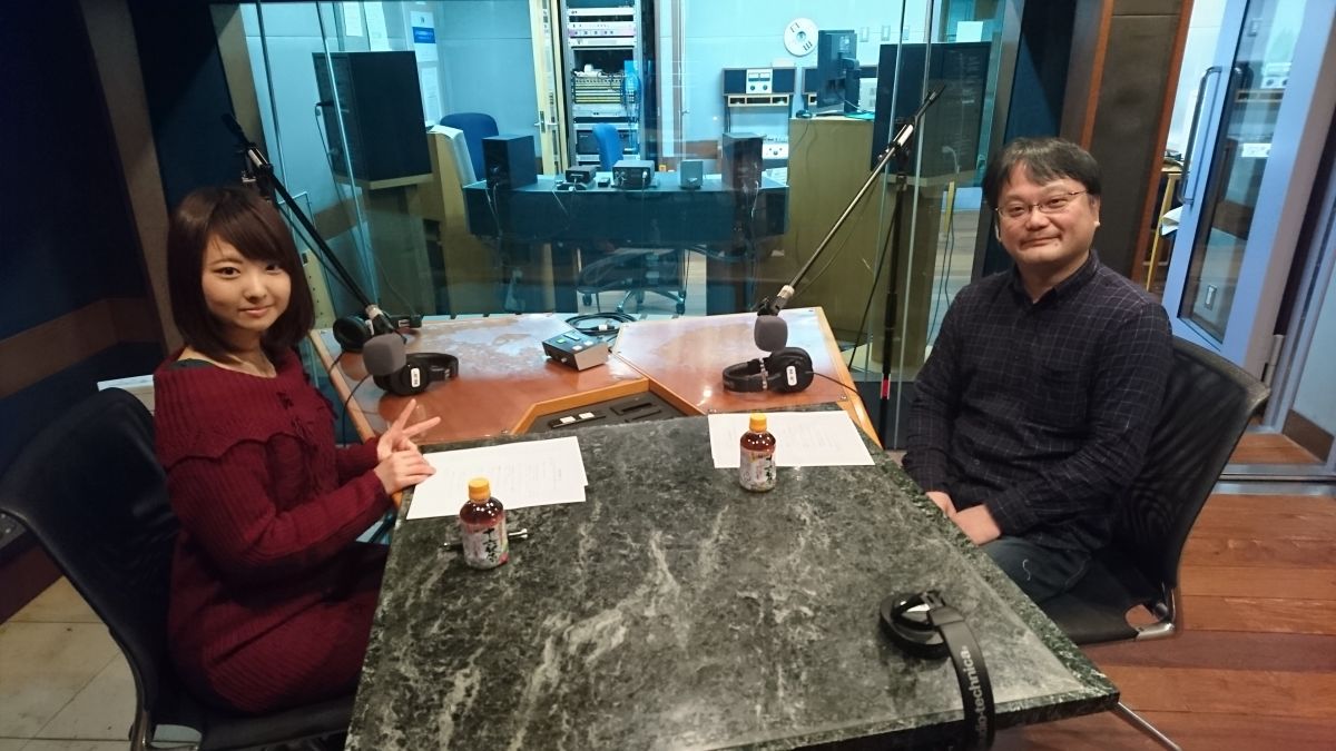 今週はJAZZ REMINISCENCEのディレクター加藤さんが番組に来てくれました～♪