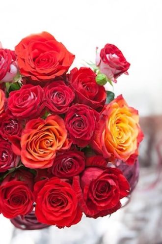 ブーケ「サファリの夕陽」をプレゼント！