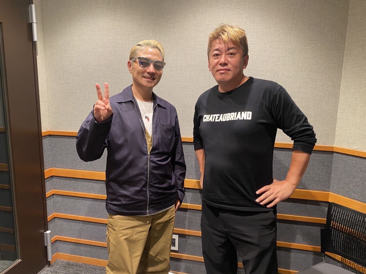 水曜日の常連客 堀江貴文 さんと m-flo・VERBAL さんの話を盗み聞き、、、新しいロードマップの書き方の概念が変わるトーク！？