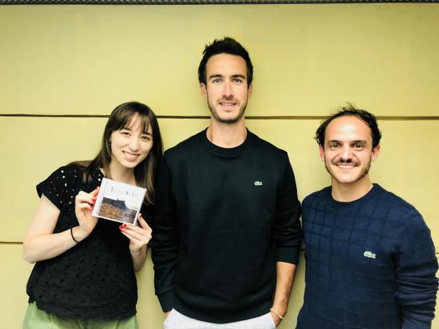 今日は、フランスのバンド、ブールヴァール・デ・ゼールから、シルヴァン・デゥトゥ・ダスクさん、フローラン・ダスクさんをお迎えしました！