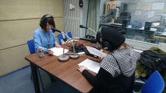 今週はMAY J.さんの番組「Have Dreams」のディレクターが遊びに来てくれました～！