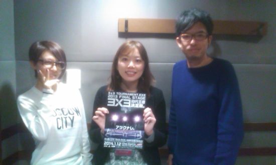 ♪♪火曜日は、注目の3人制バスケットボール「3x3」♪♪