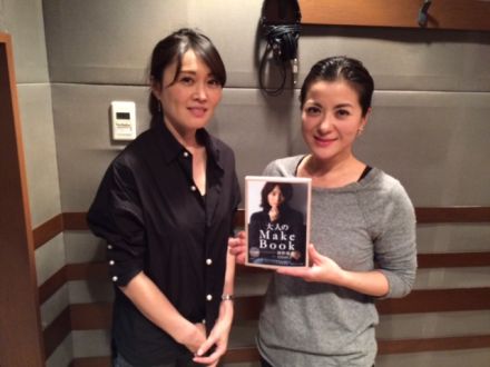 今日のゲスト①人気ヘア＆メイクアップアーティスト、岡野瑞恵さん。