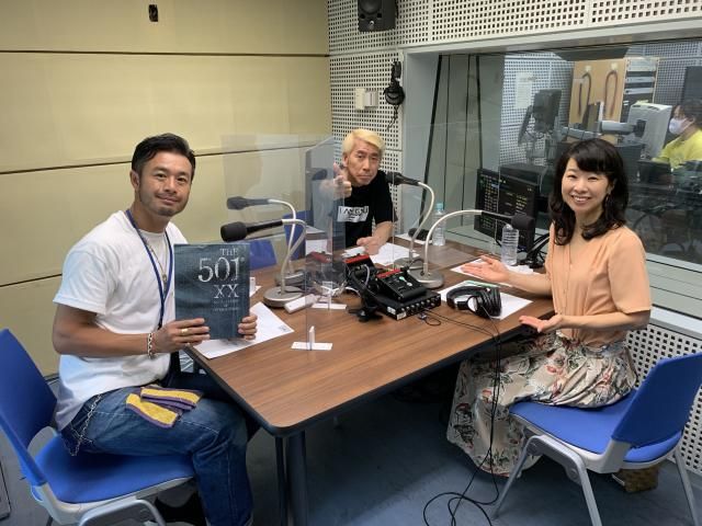 ヴィンテージデニムアドバイザーの藤原裕さん、いらっしゃ～い！