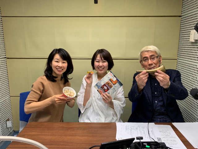 豆腐マイスターの工藤詩織さん、いらっしゃ～い！