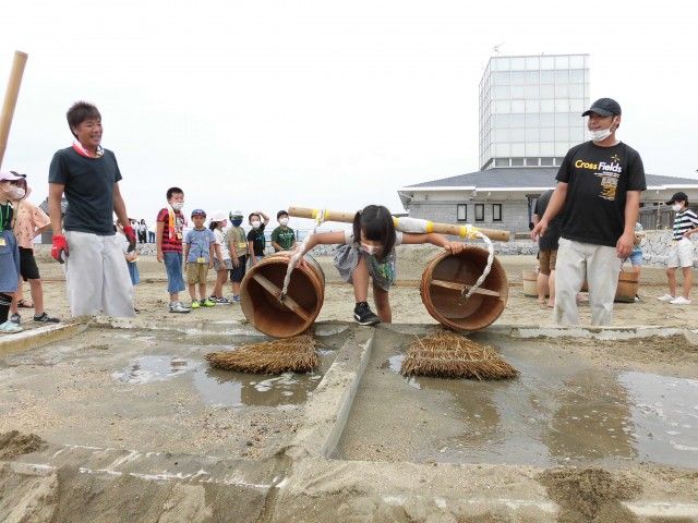 第16回「うたづ海ホタルで塩づくり体験してみた！」2022.07.26