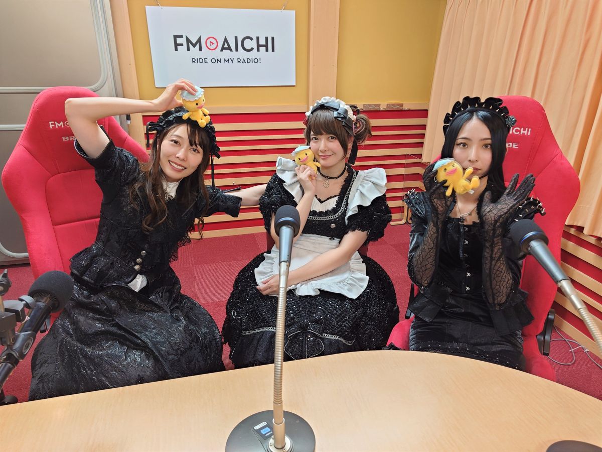 #11月-2週目 ミュージック・コンタクト・アーティスト／BAND-MAID（小鳩ミク、SAIKI、KANAMI）