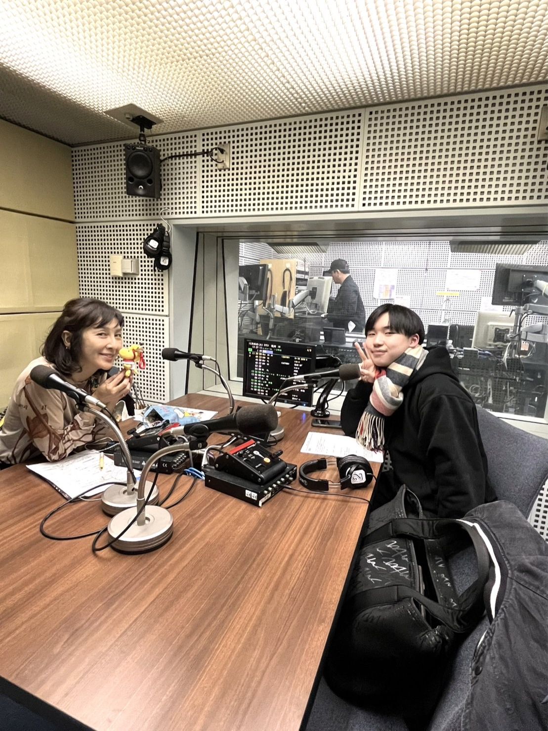 「朝みみ！ Precious Family」に ゲスト出演した、うぴ子さんとの裏話☆