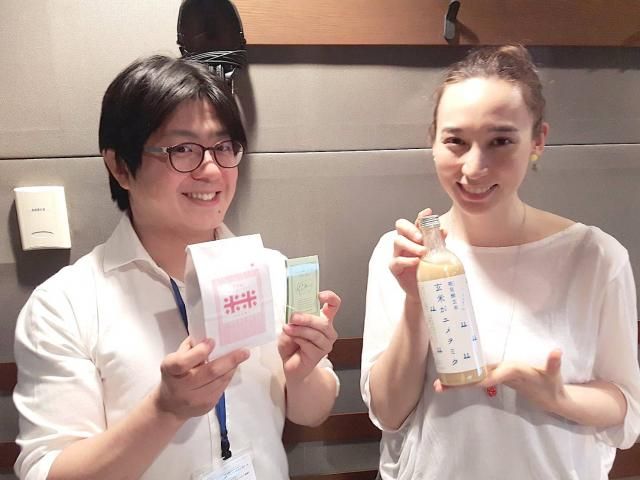 今日のゲストは、、、お米と玄米甘酒が話題の「山燕庵」の杉原晋一さん！