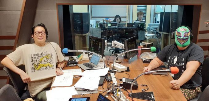 9月25日（火）ゲストは、スーパー・ササダンゴ・マシンさんをお迎えしました。