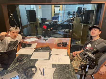 玲於×裕太　収録中に腹筋を確認しちゃうほど、筋肉に余念がない２人のフリートーク。