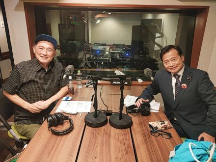 ラサール石井さんと、X-GUN 西尾季隆さんの話を盗み聞き・・・芸人議員ふたりのトーク！