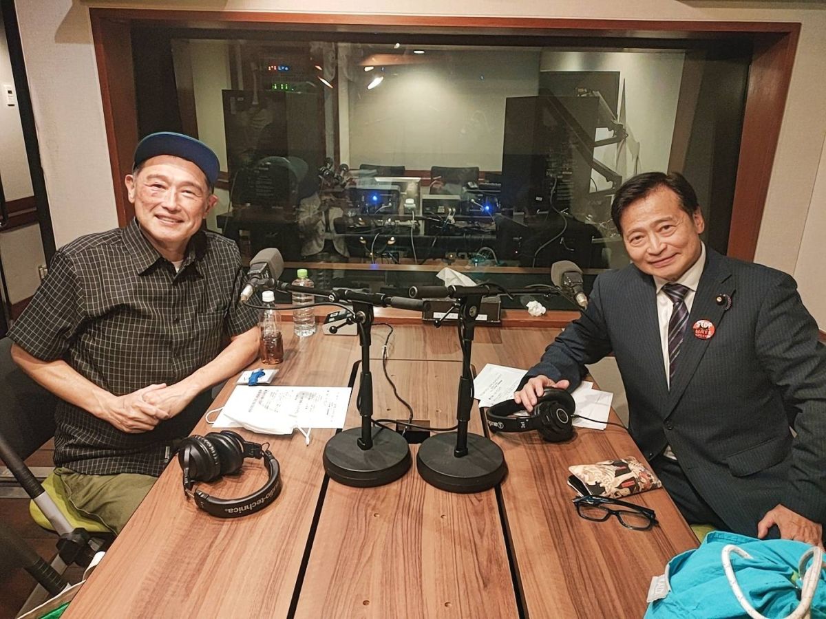 ラサール石井さんと、X-GUN 西尾季隆さんの話を盗み聞き・・・芸人議員ふたりのトーク！