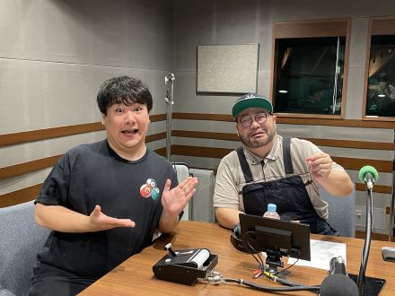 髭男爵・山田ルイ53世さんとラランド・ニシダさんの話を盗み聞き・・・本当に初めましてなお二人の興味深い深夜トーク！？