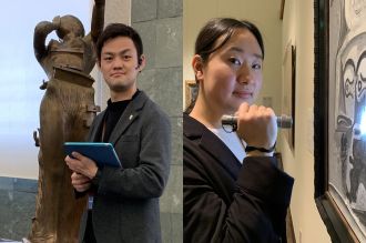 第4回「ダリ作品の解説や作品を守る美術館裏側を紹介」 ゲスト 諸橋近代美術館 学芸員 石澤夏帆（作品保全担当）