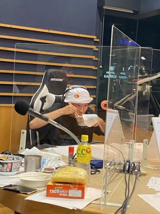 古武道さん　２時間まったどん兵衛のお味は？