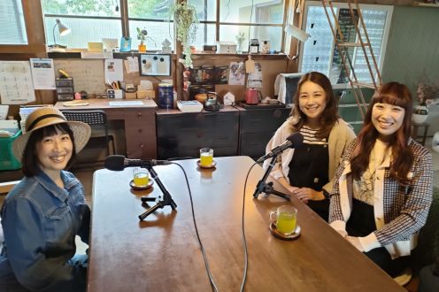 2024年6月松本香さん、愛さん（庄内柿、いちじく）