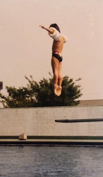 ３月のアスリートママは、水泳飛込競技 3m飛板シンクロ　坂井丞選手のお父様・坂井弘靖さん 