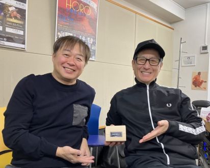 長年の音楽仲間とトークセッション