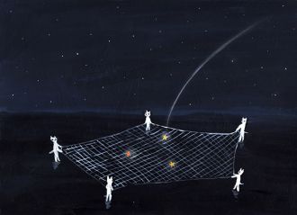 2月の終わり、おもむろに二村ヒトシが「今日はエッチな話をしていいですか」と燃え殻に持ちかける夜・・・