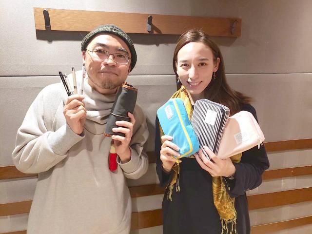 今日のゲストは、、、文房具ライターのきだて たくさん！