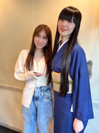 ＜前回に引き続き、書道家の万美さんをお迎えしました！＞