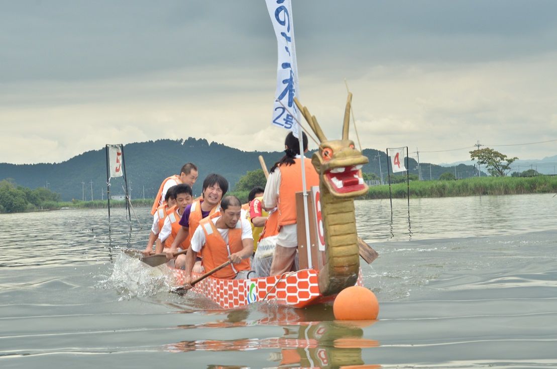 街フェス・オン・サンデー『東近江市ドラゴンカヌー大会』