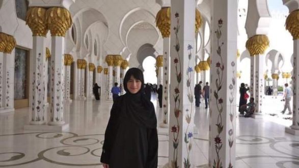 今日の1コマは「アブダビ！」