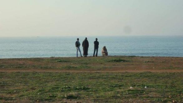 今日の1コマは「モロッコの海辺で」