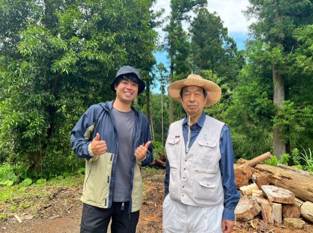 2023/6/25 出張ZEROベース！～とある林道で森づくりの先輩と対談！】～Sato Note