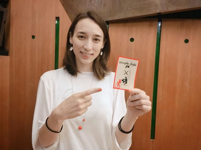 simple style ×　Samurai Japan Projectのコラボステッカーが完成！