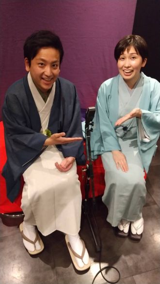 落語家・橘家文吾、ゲストに春風亭一花。【上】