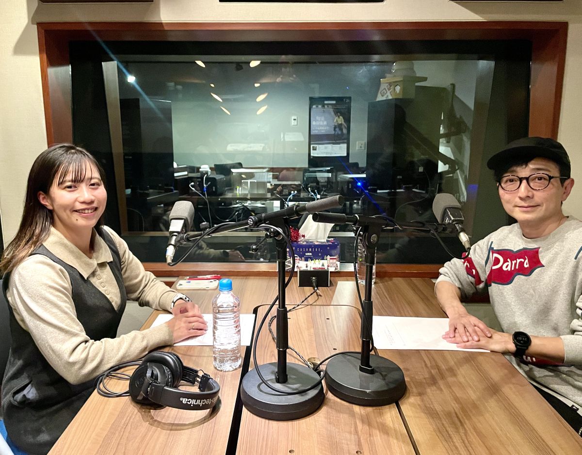 トライアスロンコーチの孫崎虹奈さんをお迎えしました！