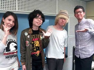 20日(月)、21日(火)のゲストはWHITE ASH☆