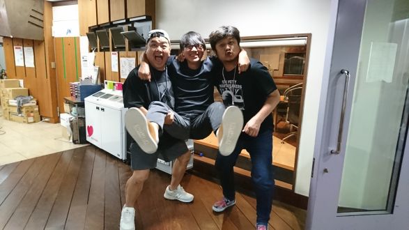 8/18 (土) 番組終わり、眠いなかのオフトーク！