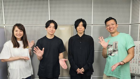 7/29(水)9:40～『androp』ゲスト☆