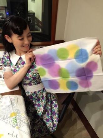 カワイイてぬぐい「にじゆら」にわくわく！