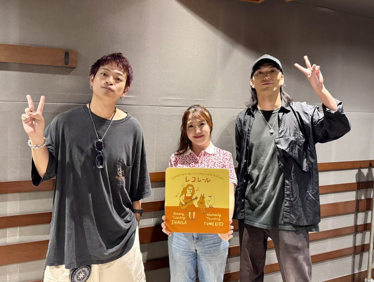 7月17日(木)　ゲスト：THE ORAL CIGARETTESの山中拓也さんと鈴木重伸さん！