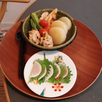 夏大根の冷やしおでん、大根の大葉明太子挟み（2024年9/27（金）放送）