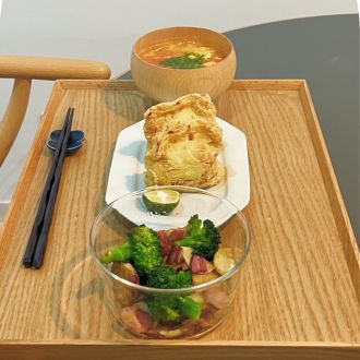 はんぺんの包み揚げ、トマトとふわふわ卵の中華風スープ、サツマイモとブロッコリーのホットサラダ（2022年2月25日（金）放送））