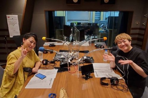 ハリセンボン・近藤春菜さんと友近さんの話を盗み聞き・・・お互いの父親の話、ネタの話と即興コラボ