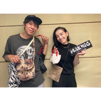 同世代のミシン好きが集結！？「ずっと篠原さんには許可をもらわなきゃな！と思ってたんです…(笑)」