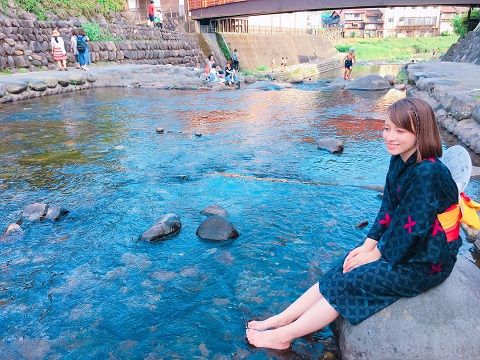 清流の国ぎふ～ドキンが真夏の川で大はしゃぎ