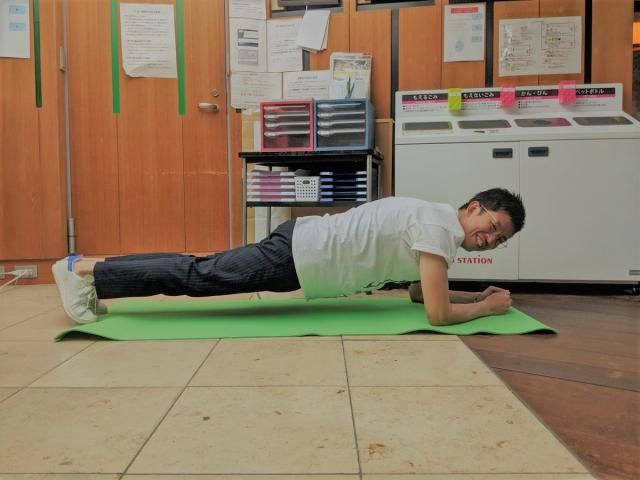 簡単に！体幹トレーニング