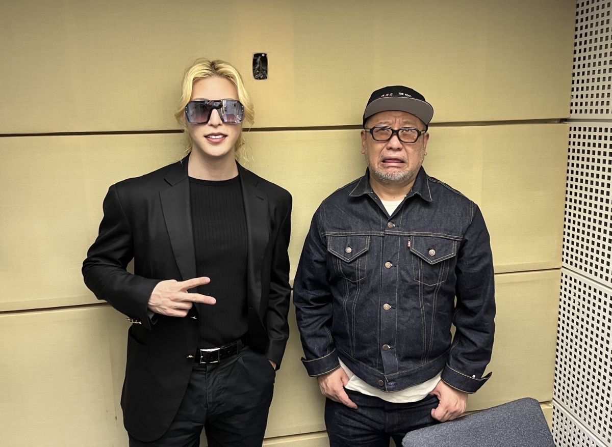 ROLANDさんと、ケンドーコバヤシの話を盗み聞き・・・