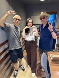 8/19(火)　ゲスト：RIP SLYME　RYO-Zさん,ILMARIさん