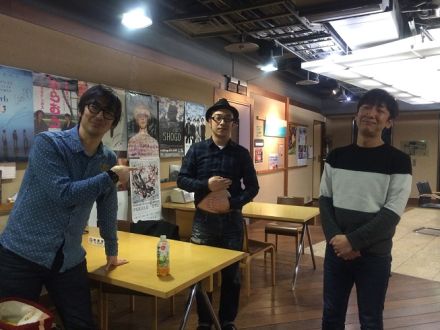 角田さん盛大にすべる！