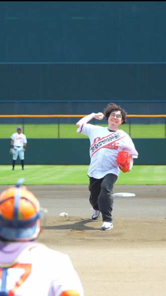 第203回【始球式に憧れの人に会ったり盛り沢山な夏】