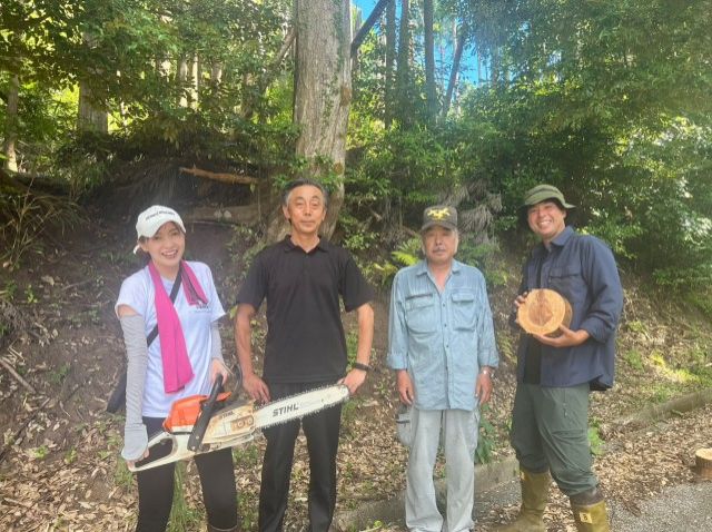 2023/9/17　自然災害が起きやすい森の現状を探るべく森のプロに弟子入り！？